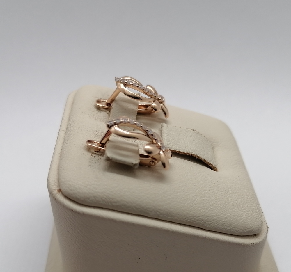 СЕРЬГИ С КАМНЯМИ (Au 585)