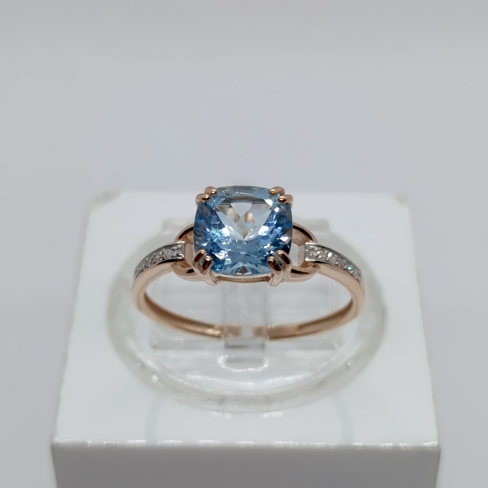 КОЛЬЦО БРИЛЛИАНТ Au 585