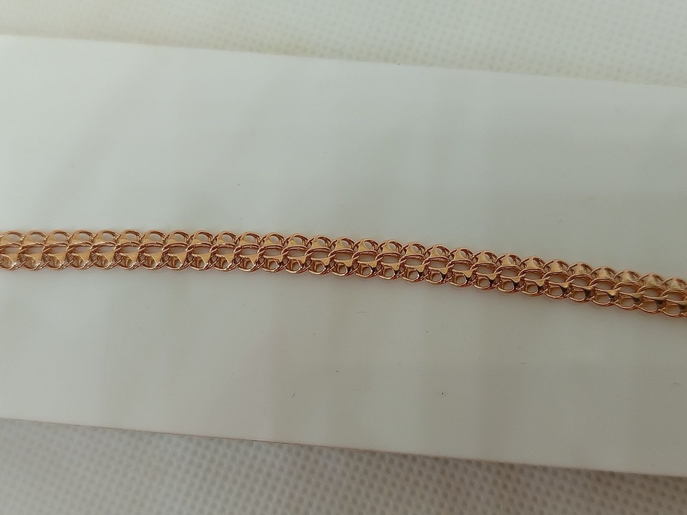 БРАСЛЕТ ПОЛНОВЕСНЫЙ Питон (Au 585)