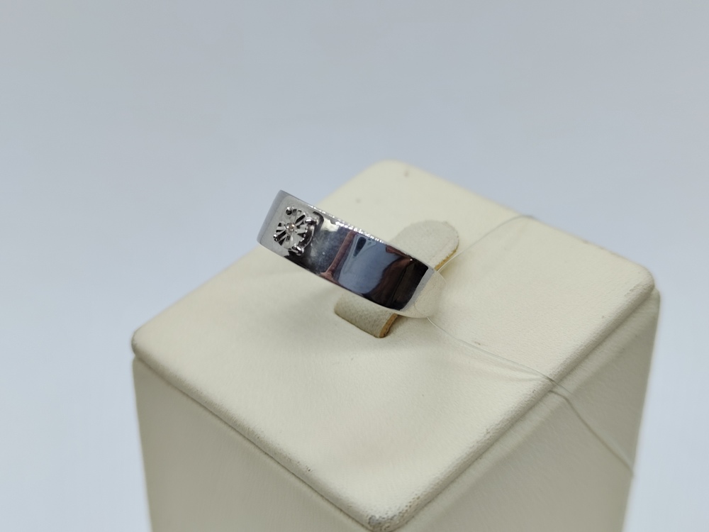 КОЛЬЦО БРИЛЛИАНТ (Ag 925)