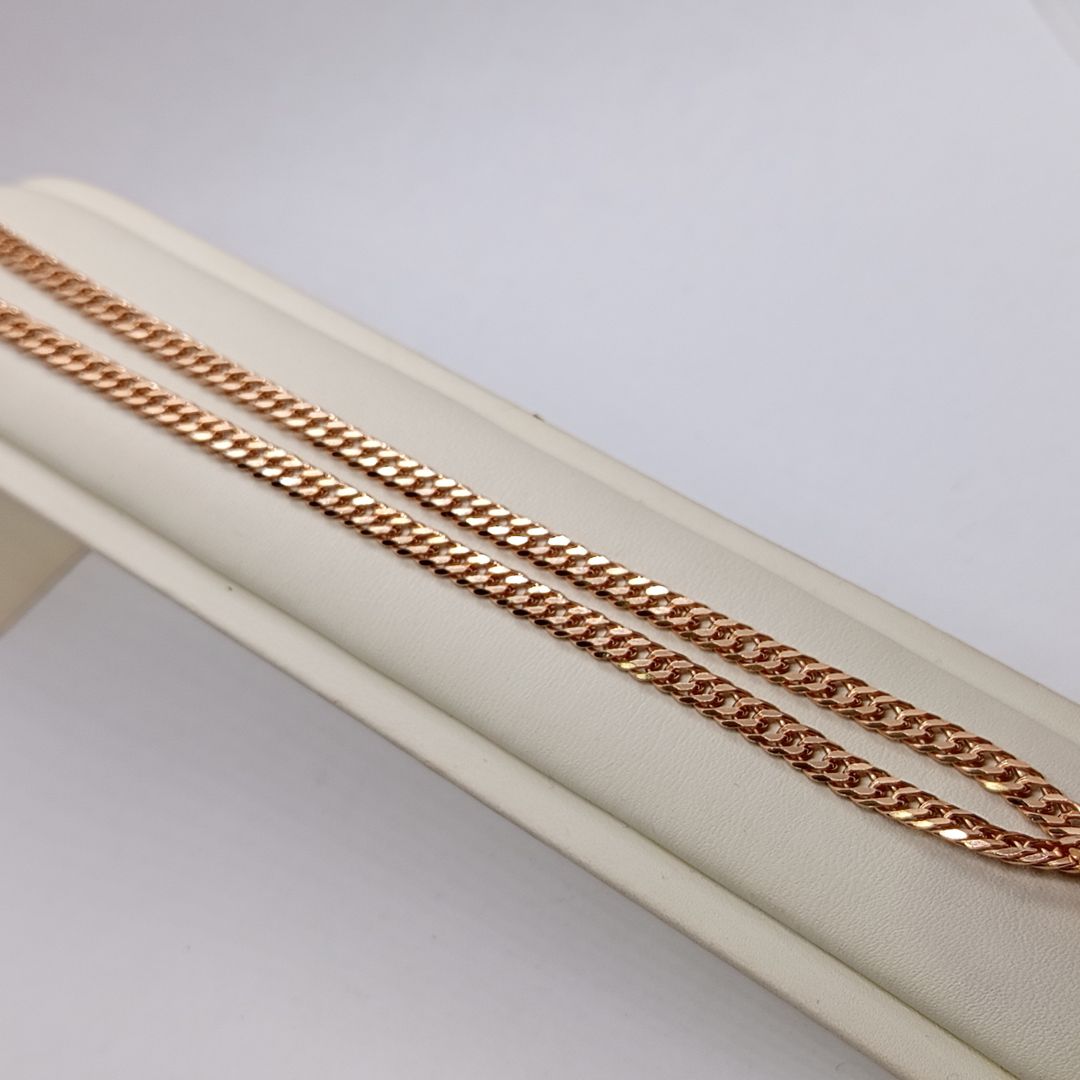 ЦЛР2585 ЦЕПЬ ПОЛНОВЕСНАЯ Ромб двойной (Au 585)