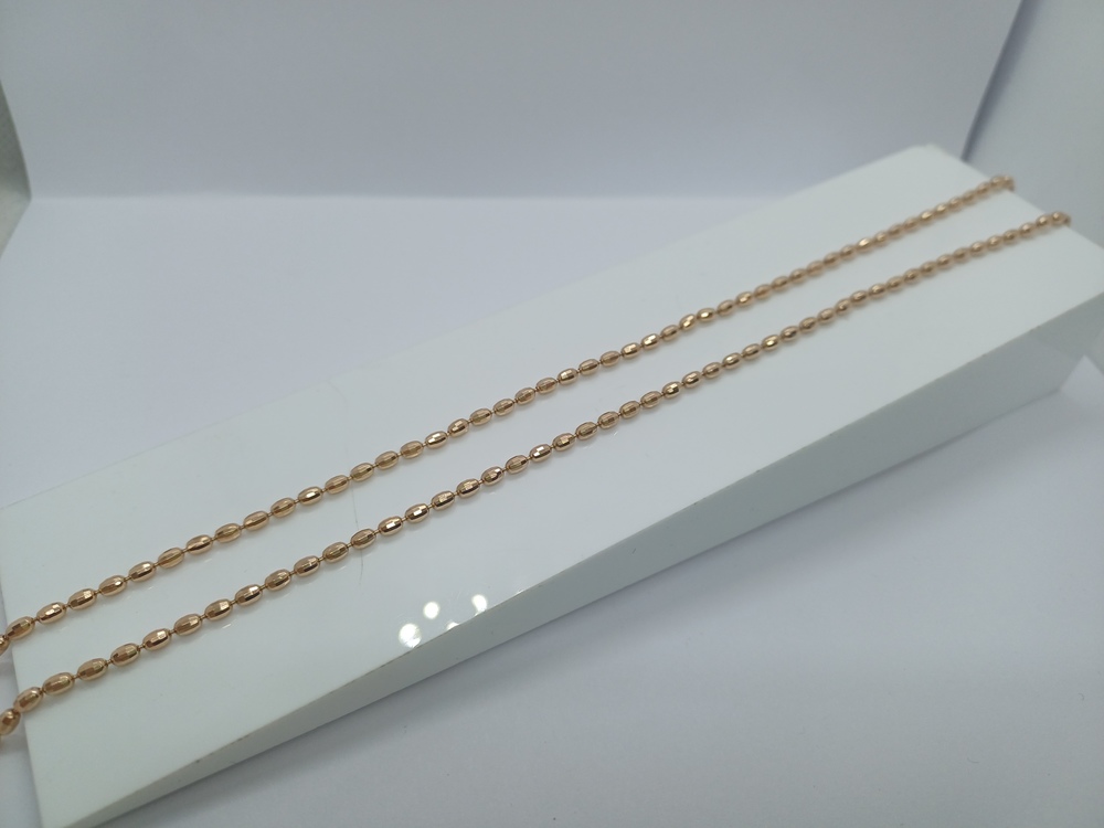 ЦЛПА585 ЦЕПЬ ПОЛНОВЕСНАЯ Перлина (Au 585)