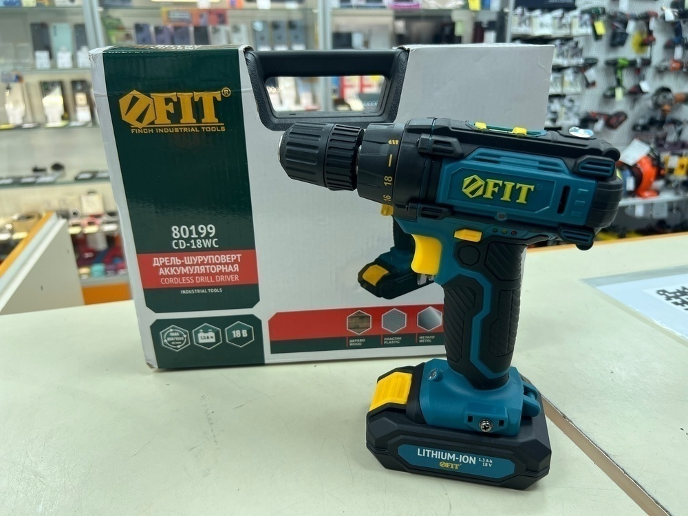 Шуруповерт FIT 80013