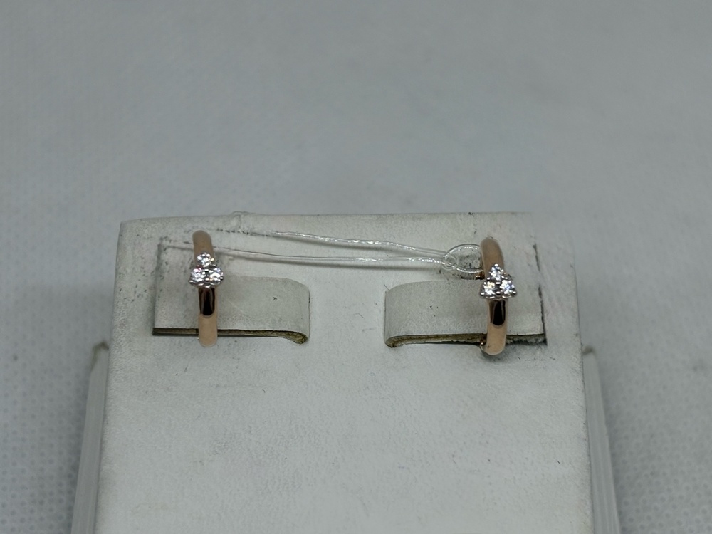 СЕРЬГИ С КАМНЯМИ (Au 585)