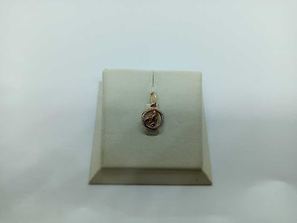 ПОДВЕСКА ЗНАК ЗОДИАКА КОЗЕРОГ (Au 585)