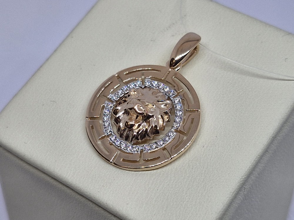 ПОДВЕСКА С КАМНЯМИ (Au 585)