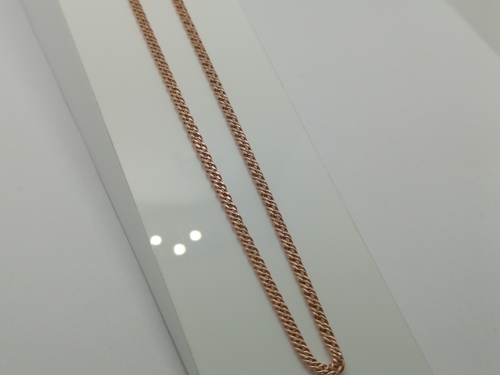 ЦПР2585 ЦЕПЬ ПУСТОТЕЛАЯ Ромб двойной (Au 585)