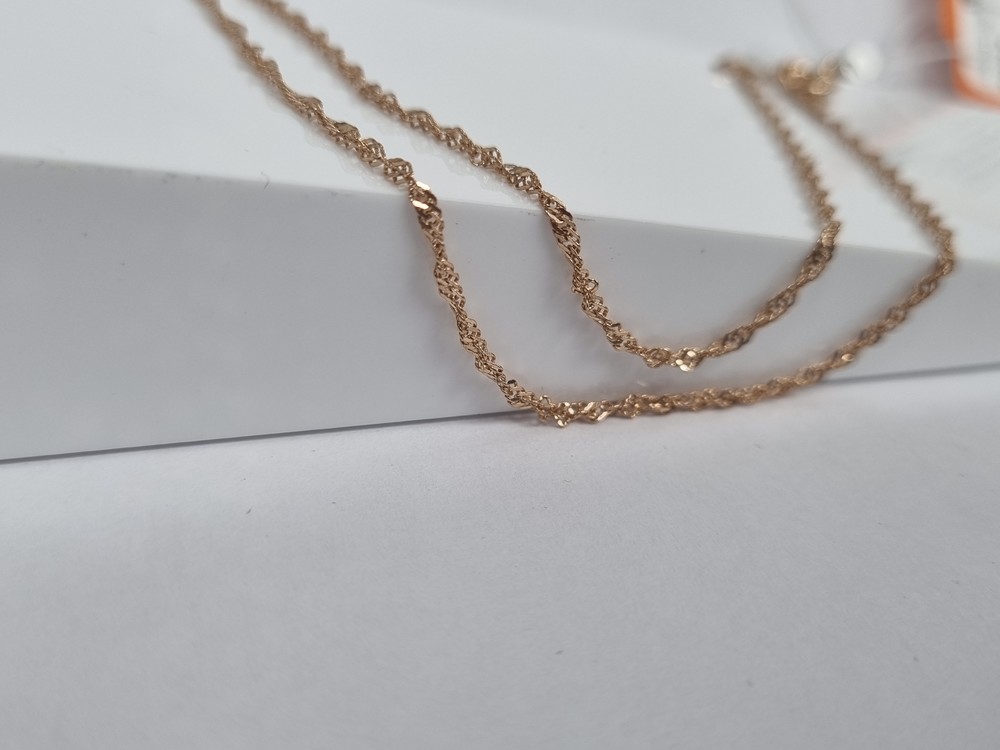 ЦЛСИ585 ЦЕПЬ ПОЛНОВЕСНАЯ Сингапур (Au 585)