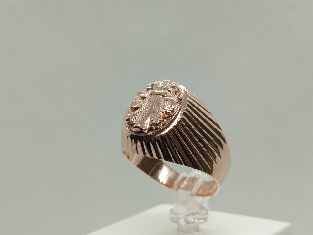 ПЕЧБКМ583 ПЕЧАТКА БЕЗ КАМНЯ (Au 583)