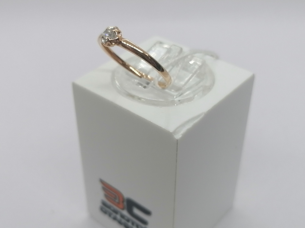 КОЛЬЦО БРИЛЛИАНТ Au 585