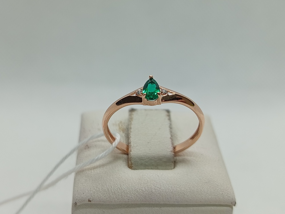 КОЛКМИ585 КОЛЬЦО С КАМНЯМИ (Au 585)