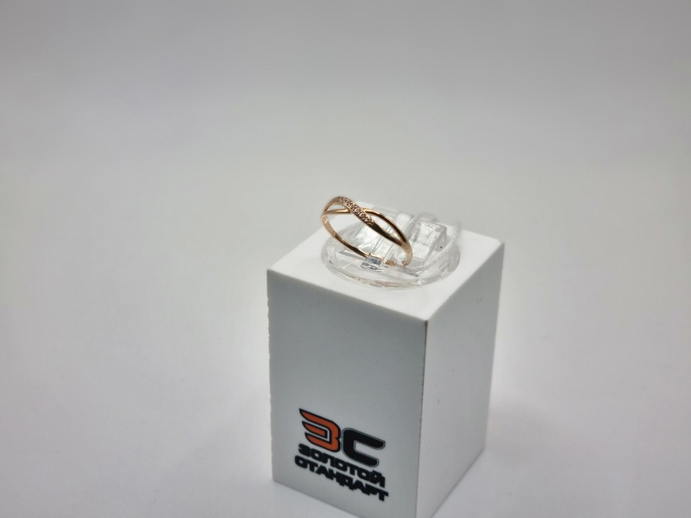 КОЛКМИ585 КОЛЬЦО С КАМНЯМИ (Au 585)