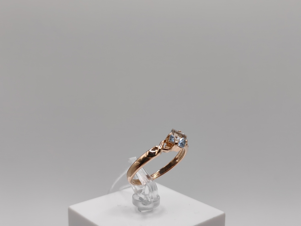 КОЛКМ585 КОЛЬЦО С КАМНЕМ (Au 585)