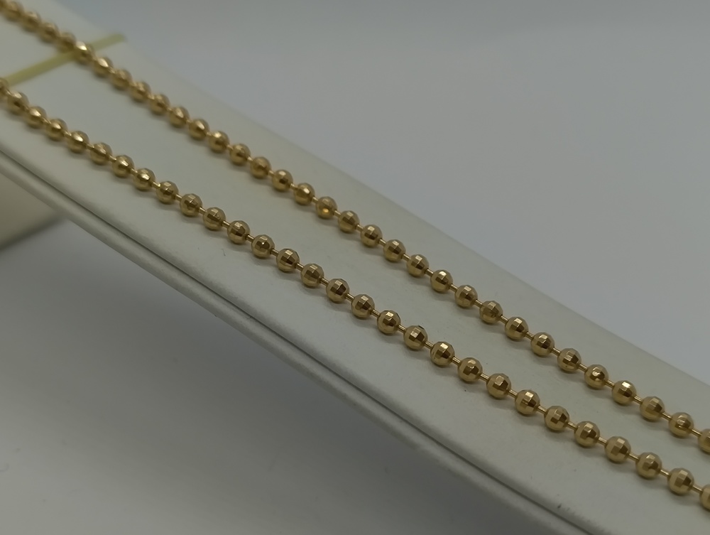 ЦЛПА585 ЦЕПЬ ПОЛНОВЕСНАЯ Перлина (Au 585)