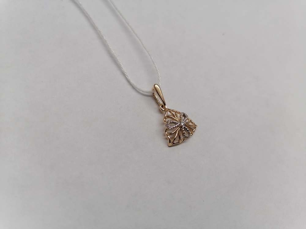 ПОДВЕСКА С КАМНЯМИ (Au 585)