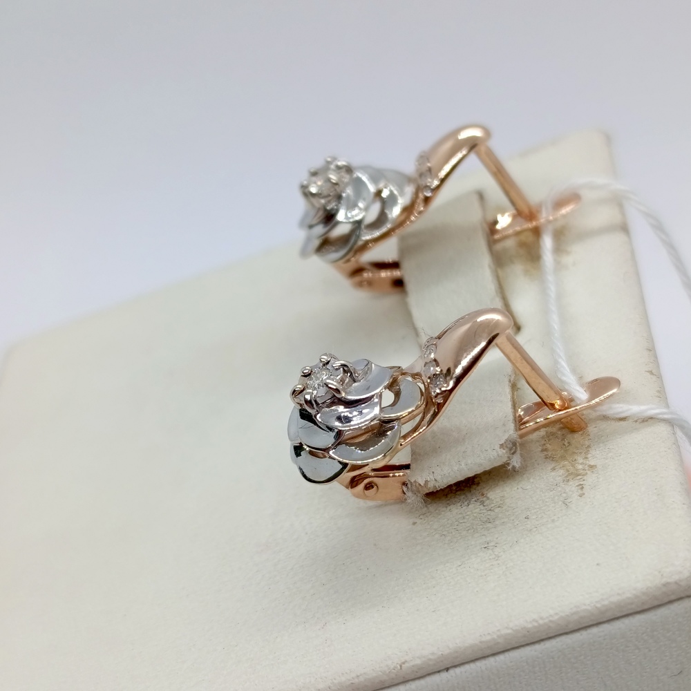 СЕРЬГИ БРИЛЛИАНТ (Au 585)