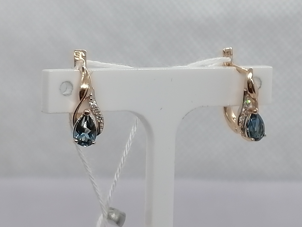 СЕРЬГИ БРИЛЛИАНТ (Au 585)