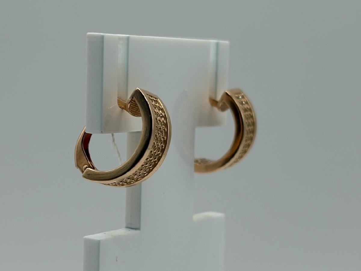 СЕРЬГИ С КАМНЯМИ (Au 585)