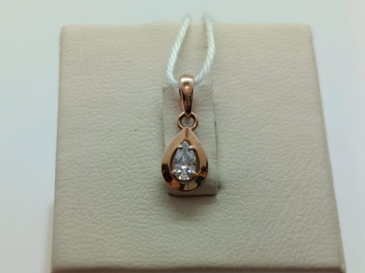 ПОДВЕСКА С КАМНЕМ (Au 585)