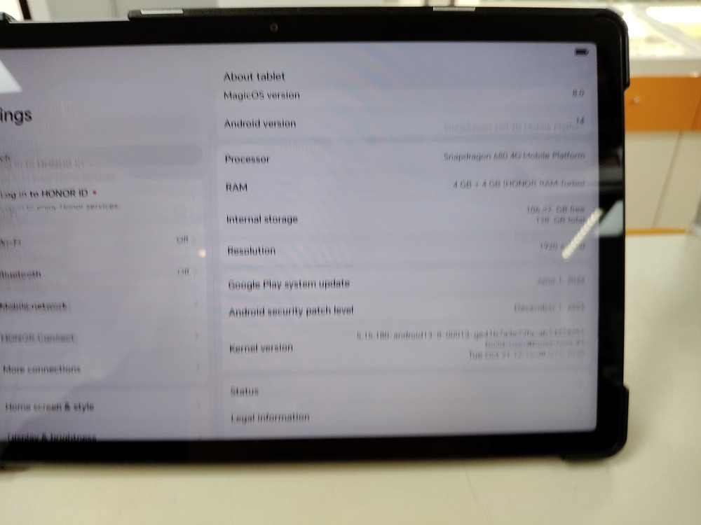 Планшет Honor Pad X8a 4/128 GB