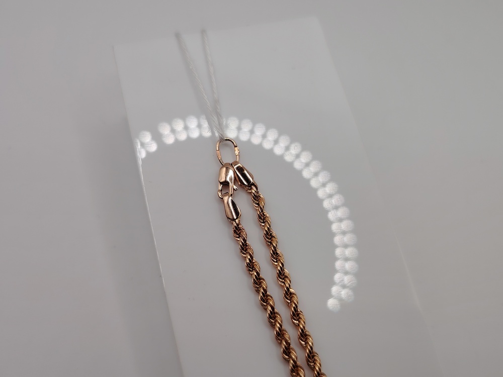 ЦПВР585 ЦЕПЬ ПУСТОТЕЛАЯ Веревка (Au 585)