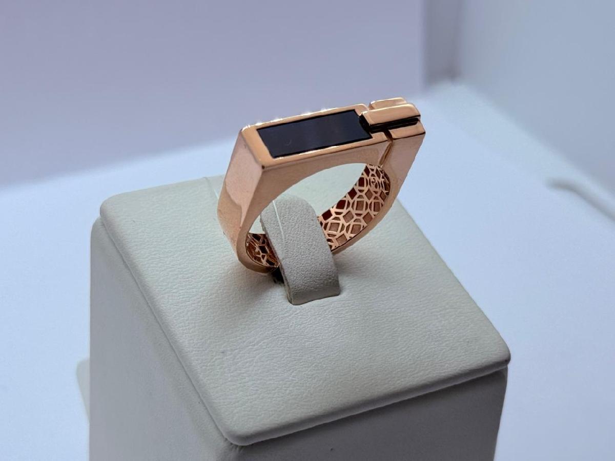 КОЛЬЦО ПЕЧАТКА с камнем (Au 585)