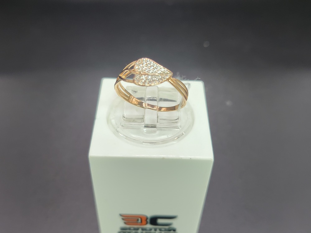 КОЛКМИ585 КОЛЬЦО С КАМНЯМИ (Au 585)