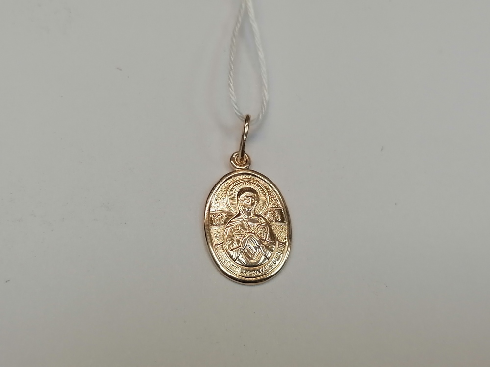 ПОДИБК585 ПОДВЕСКА ИКОНА БЕЗ КАМНЯ (Au 585)