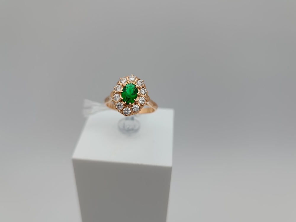 КОЛКМИ585 КОЛЬЦО С КАМНЯМИ (Au 585)