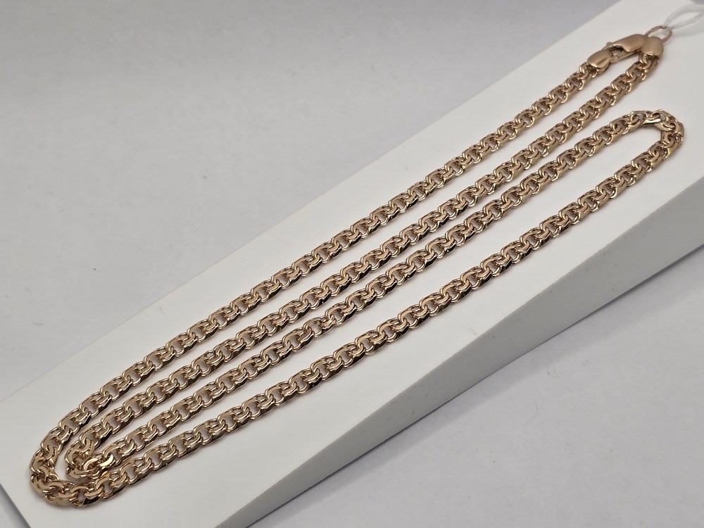 ЦЕПЬ ПОЛНОВЕСНАЯ Бисмарк (Au 585)