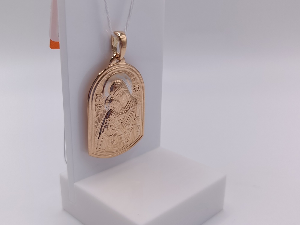 ПОДИБК585 ПОДВЕСКА ИКОНА БЕЗ КАМНЯ (Au 585)