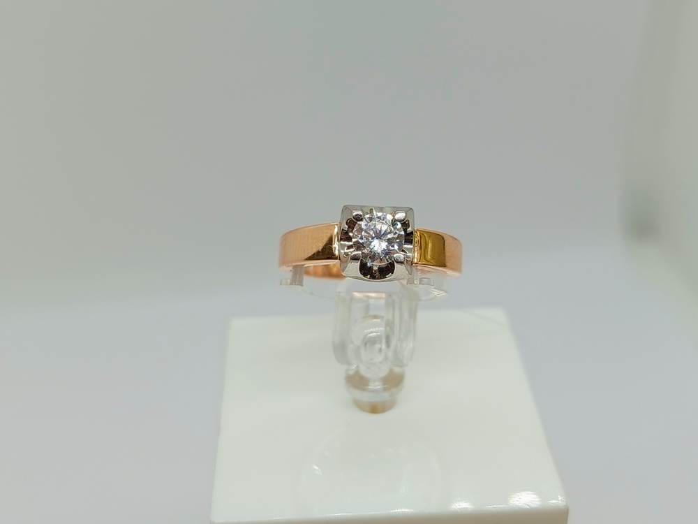 КОЛЬЦО С КАМНЕМ (Au 585)