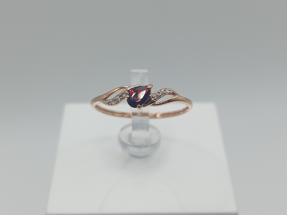 КОЛКМИ585 КОЛЬЦО С КАМНЯМИ (Au 585)