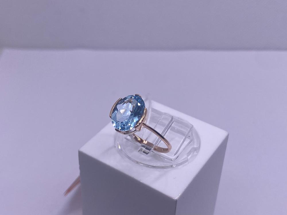 КОЛКМ585 КОЛЬЦО С КАМНЕМ (Au 585)