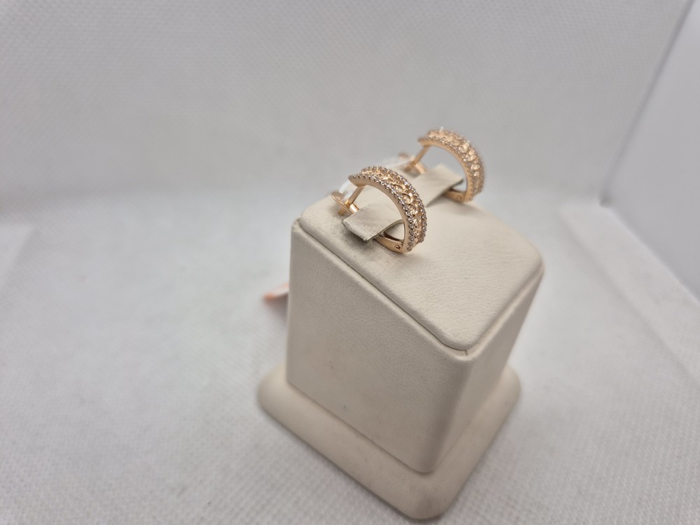 СЕРЬГИ С КАМНЯМИ (Au 585)