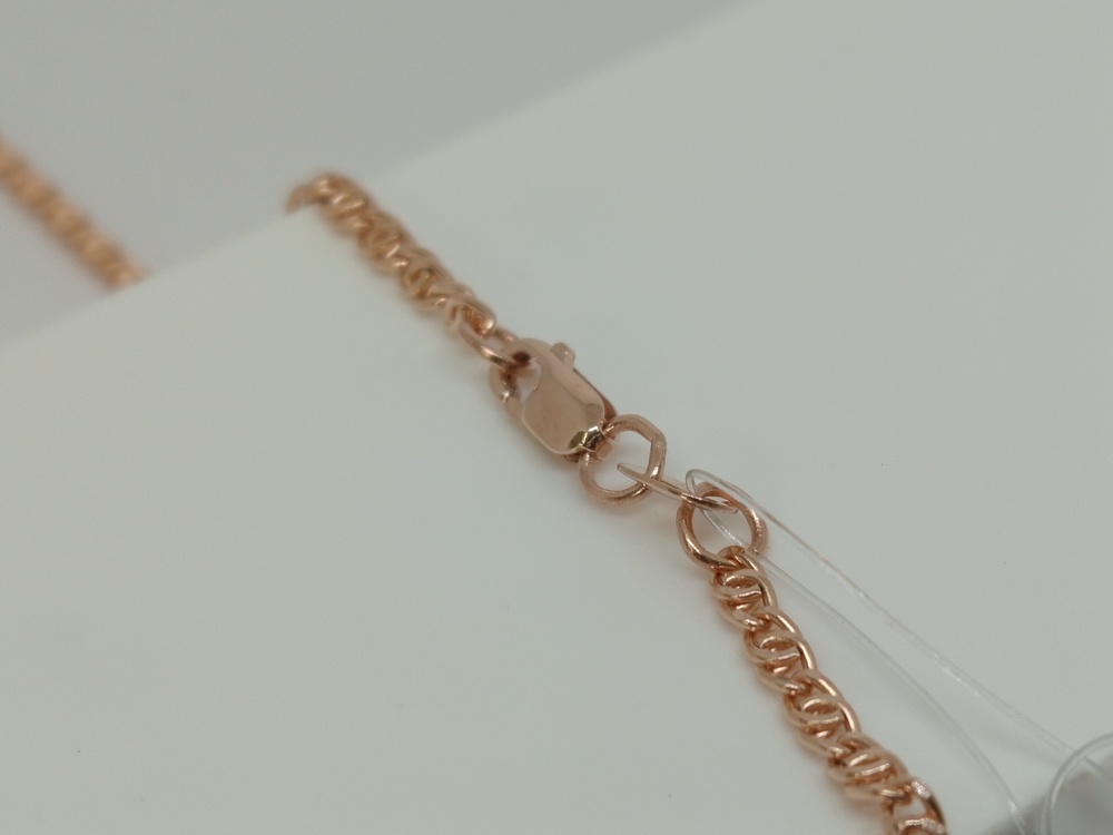 ЦЕПЬ ПУСТОТЕЛАЯ Птичий глаз(глаз пантеры) (Au 585)