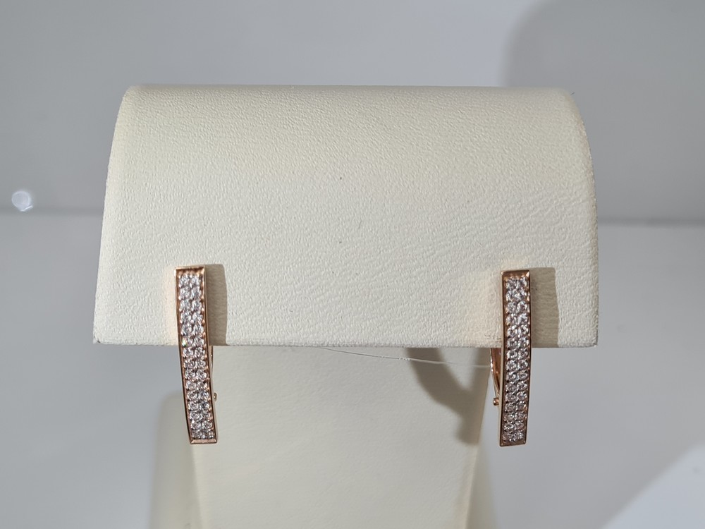 СЕРЬГИ С КАМНЯМИ (Au 585)