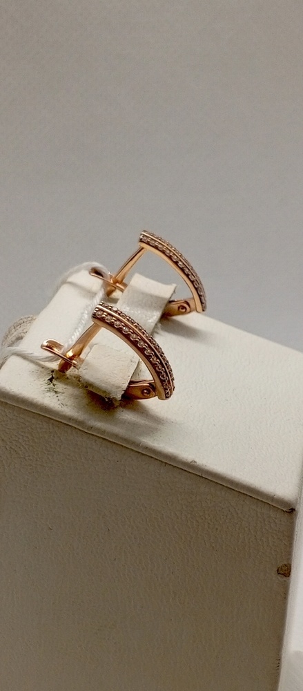 СЕРЬГИ С КАМНЯМИ (Au 375)