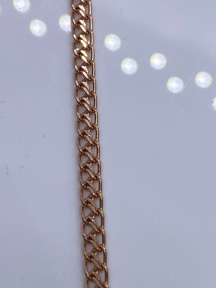 БРАСЛЕТ ПУСТОТЕЛЫЙ Царь (Au 585)