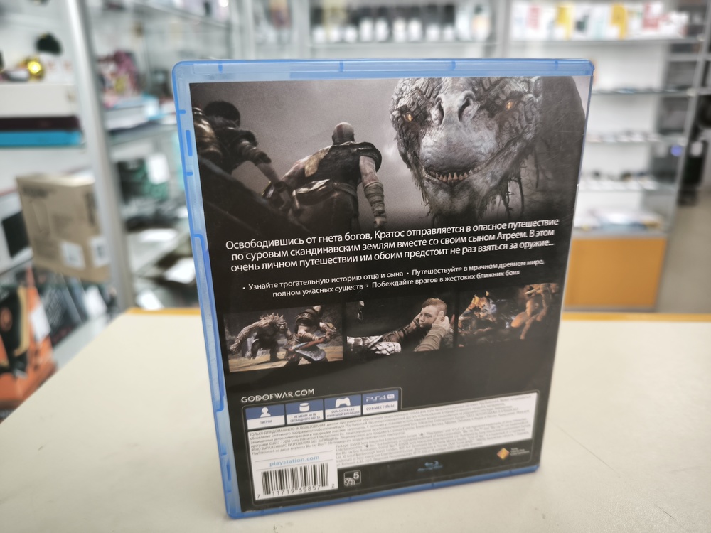 Игра Playstation 4 God of War Remastered
