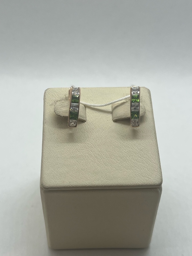 СЕРЬГИ С КАМНЯМИ (Au 585)