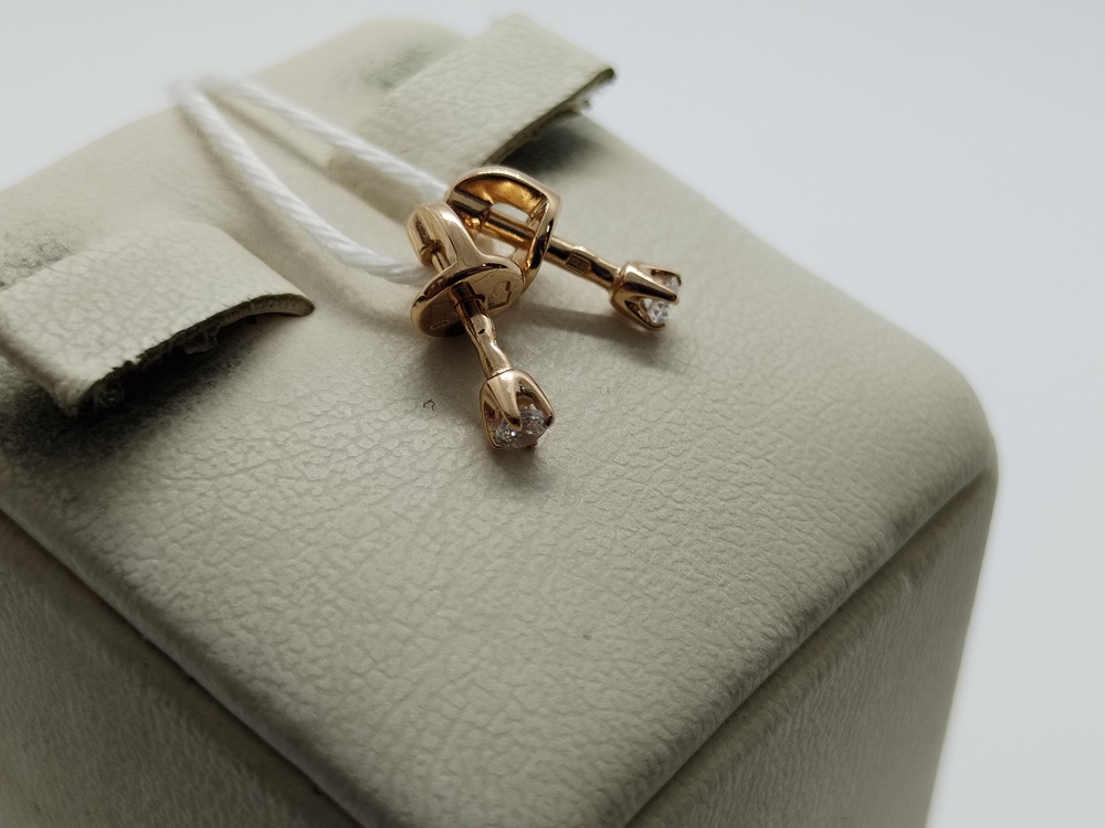 СЕРЬГИ ПУСЕТЫ (Au 585)