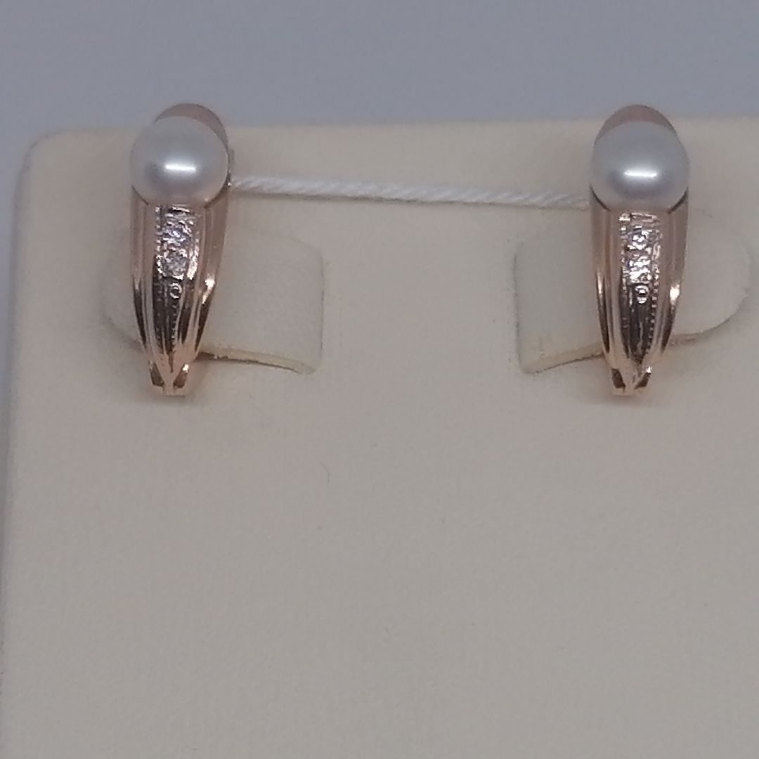 СЕРЬГИ С КАМНЯМИ (Au 585)