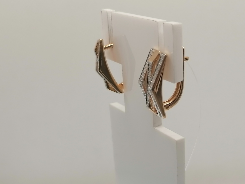 СЕРЬГИ БРИЛЛИАНТ (Au 585)