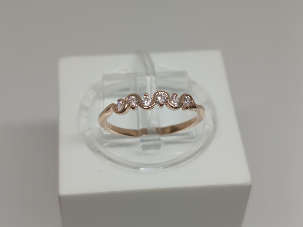 КОЛКМИ585 КОЛЬЦО С КАМНЯМИ (Au 585)