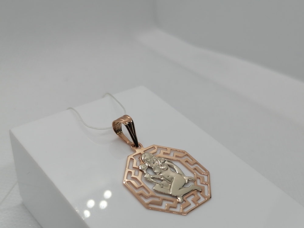 ПОДВЕСКА ЗНАК ЗОДИАКА без камня (Au 585)