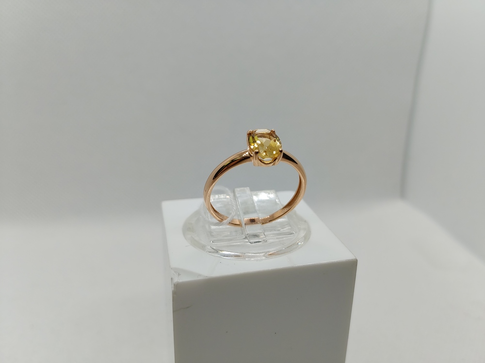 КОЛКМ585 КОЛЬЦО С КАМНЕМ (Au 585)