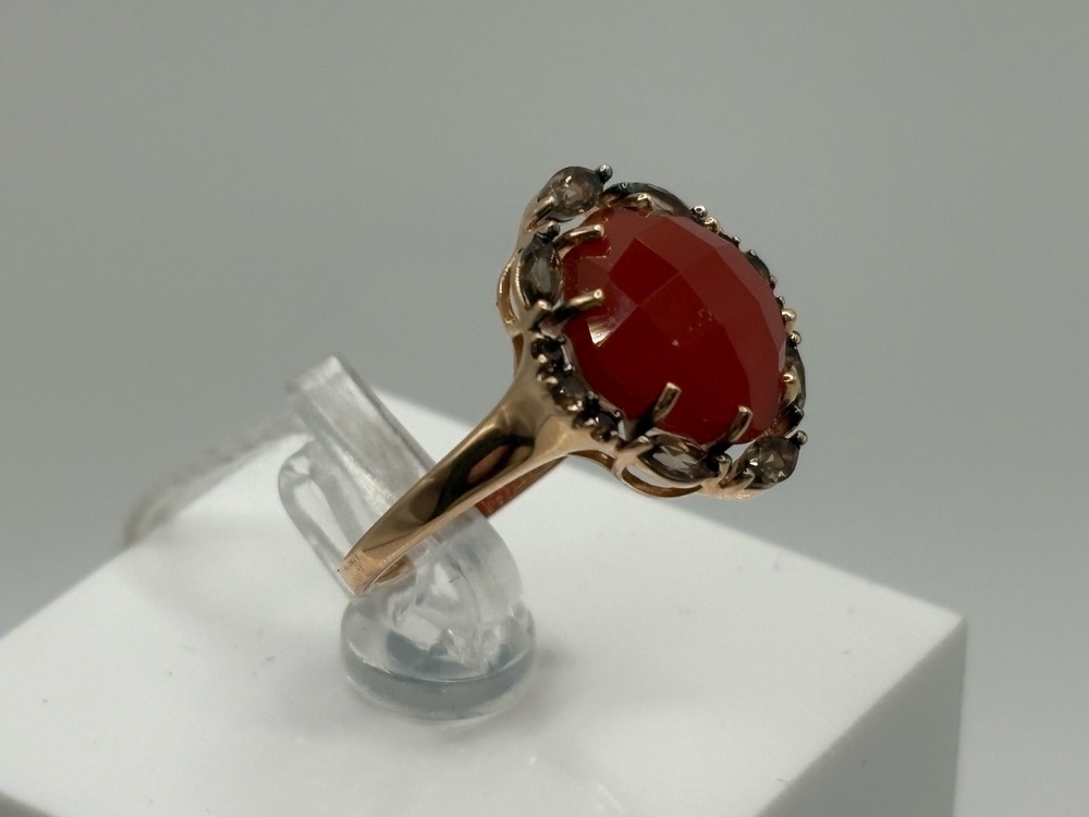 КОЛКМИ585 КОЛЬЦО С КАМНЯМИ (Au 585)