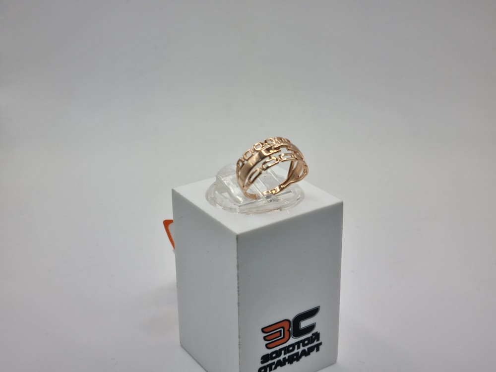 КОЛБКМ585 КОЛЬЦО БЕЗ КАМНЯ (Au 585)