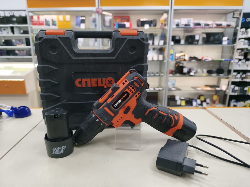 Шуруповерт Спец БДА-12Ли-3